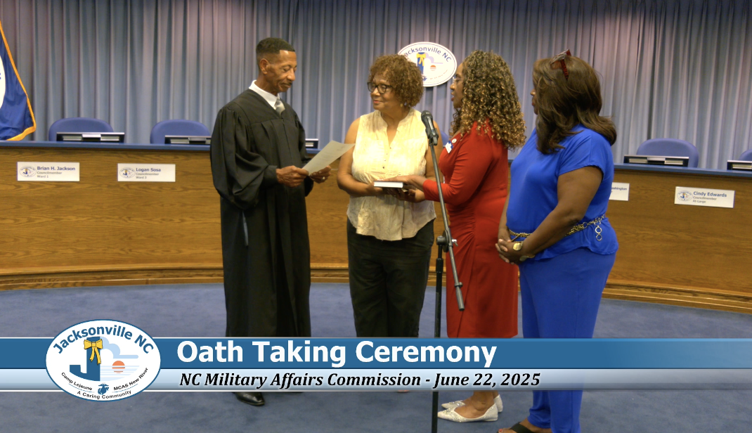 Oath Taking Ceremony - NC Military Affairs Commission