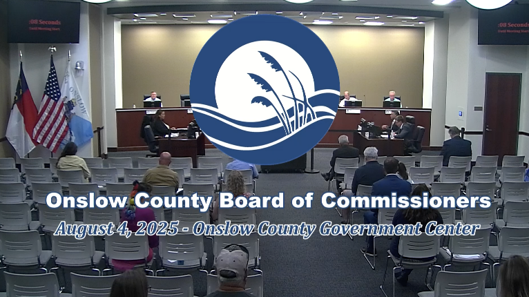 Onslow Commissioners 8-4