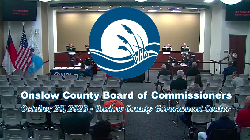 Onslow Commissioners Meeting 10-20